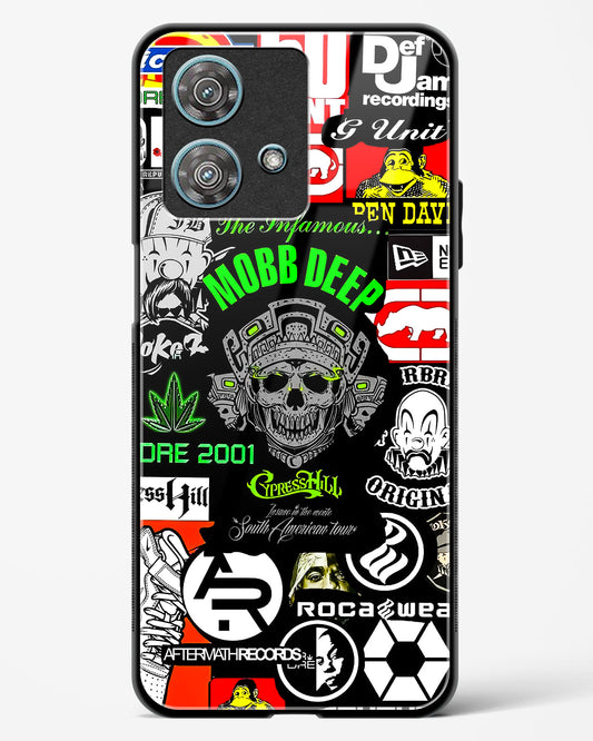 Hip Hop Culture Glass Phone Case-Motorola Edge 40 Neo