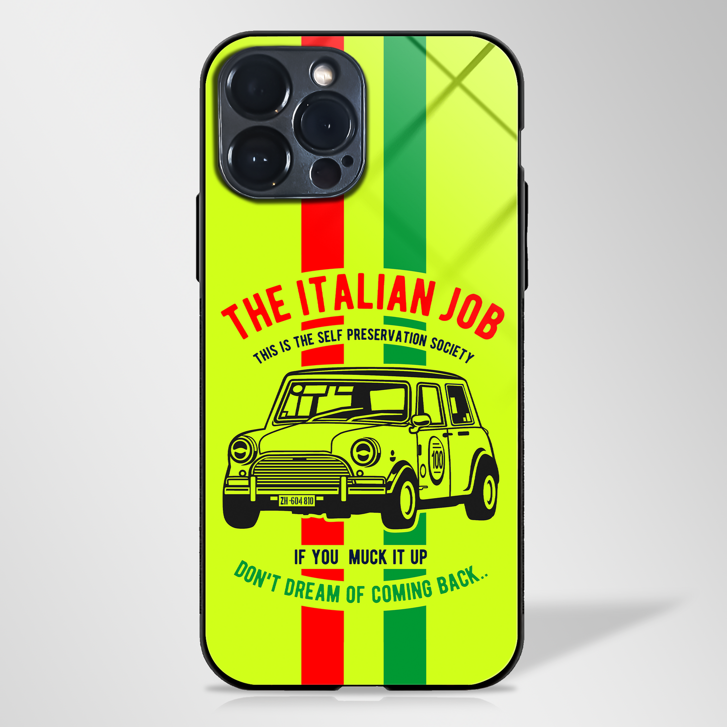 Flagstripe Cruiser Automotive Glass Case
