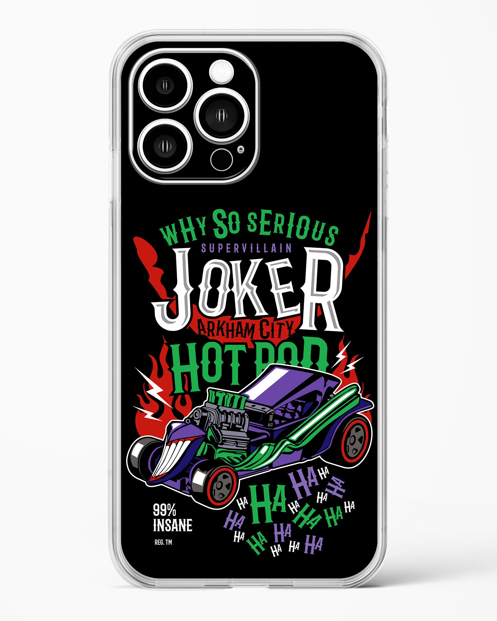 Joker’s Chaos Jet Turbine Clear Silicone Case