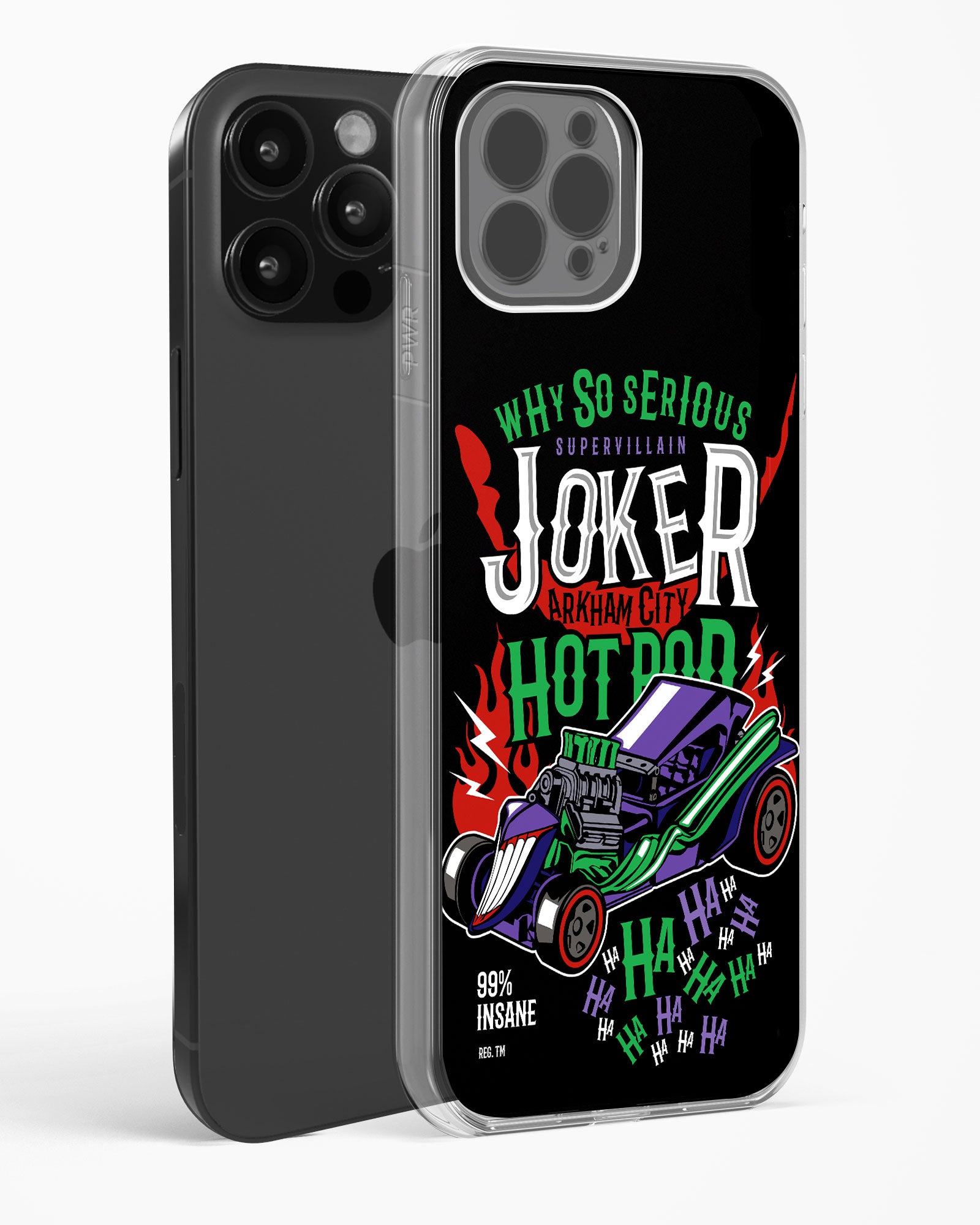 Joker’s Chaos Jet Turbine Clear Silicone Case