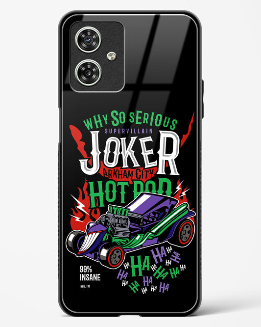 Joker’s Chaos Jet Turbine Glass Phone Case-Moto G54 5G
