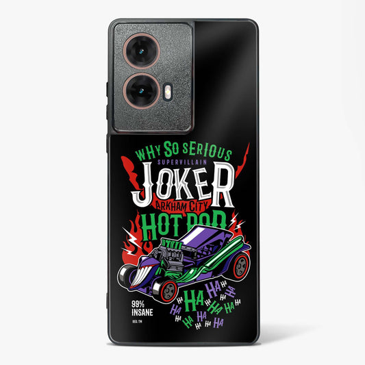 Joker’s Chaos Jet Turbine Glass Phone Case-Moto G85 5G
