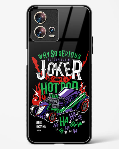 Joker’s Chaos Jet Turbine Glass Phone Case-Motorola Edge 30