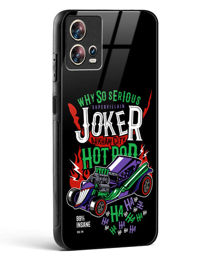 Joker’s Chaos Jet Turbine Glass Phone Case-Motorola Edge 30