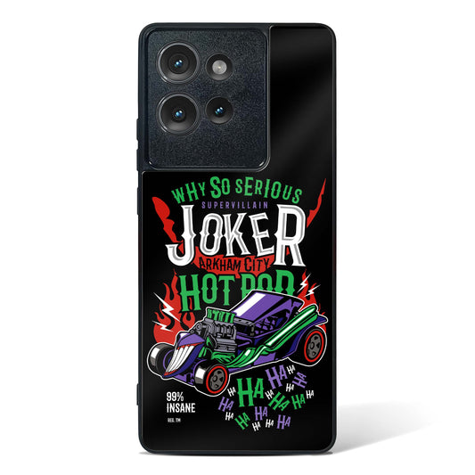 Joker’s Chaos Jet Turbine Glass Phone Case-Motorola Edge 50