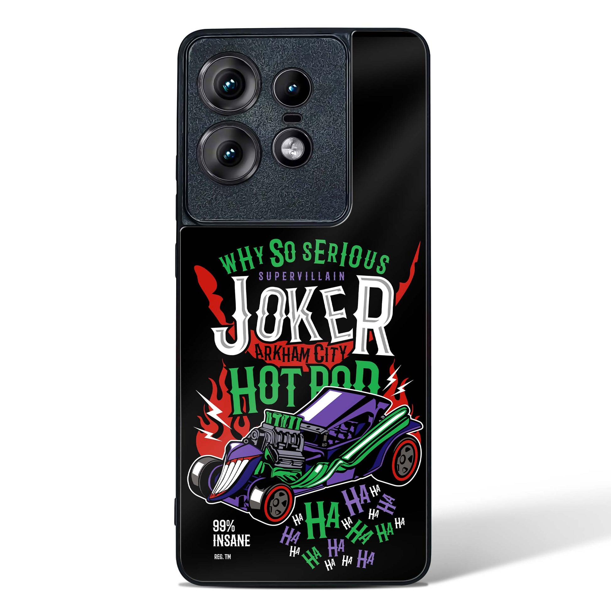 Joker’s Chaos Jet Turbine Glass Phone Case-Motorola Edge 50 Pro