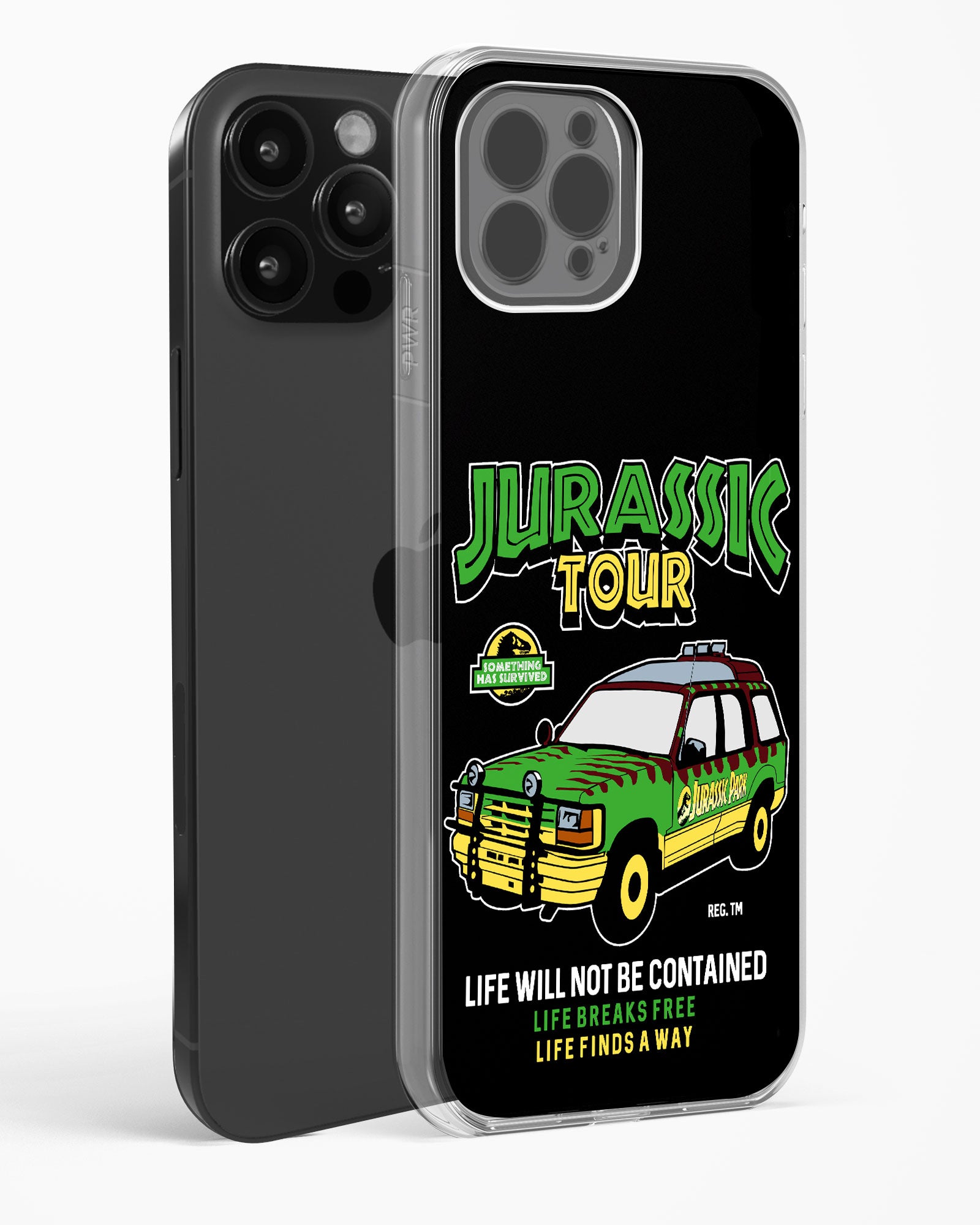 Jurassic Land Cruiser Clear Silicone Case