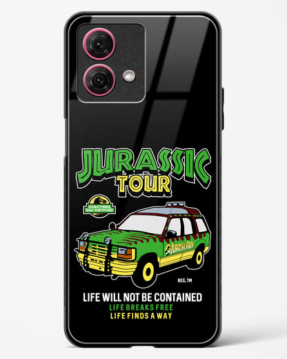 Jurassic Land Cruiser Glass Phone Case-Moto G84 5G