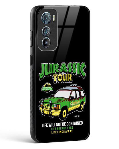 Jurassic Land Cruiser Glass Phone Case-Motorola Edge 30