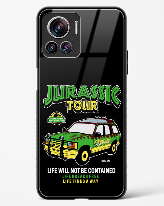Jurassic Land Cruiser Glass Phone Case-Motorola Edge 30 Ultra