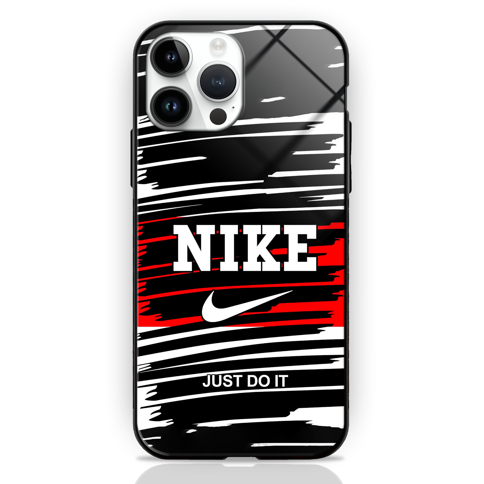 Just Do It Brand Name Glass Case -  - MW Stuffs - 