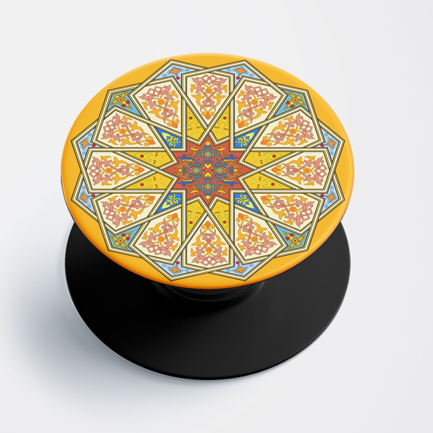 Vibrant Kaleidoscope Flat Pop Holder