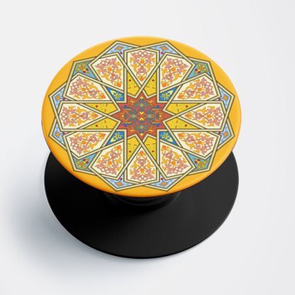 Vibrant Kaleidoscope Flat Pop Holder