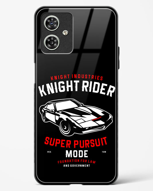 Knight Rider Pursuit Mode Glass Phone Case-Moto G54 5G