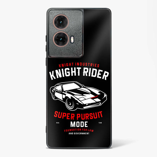 Knight Rider Pursuit Mode Glass Phone Case-Moto G85 5G
