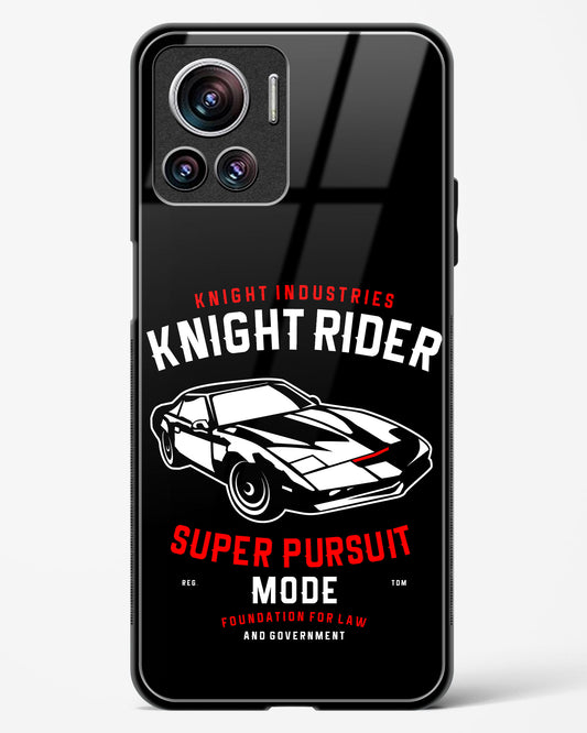 Knight Rider Pursuit Mode Glass Phone Case-Motorola Edge 30 Ultra