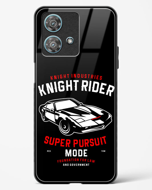 Knight Rider Pursuit Mode Glass Phone Case-Motorola Edge 40 Neo