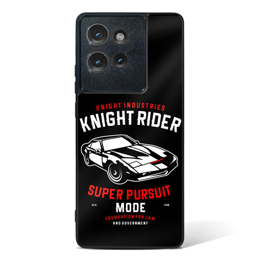 Knight Rider Pursuit Mode Glass Phone Case-Motorola Edge 50