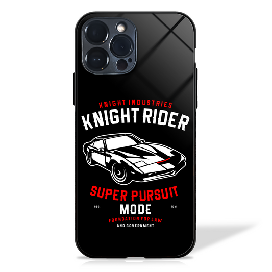 Knight Rider Pursuit Mode Automotive Glass Case