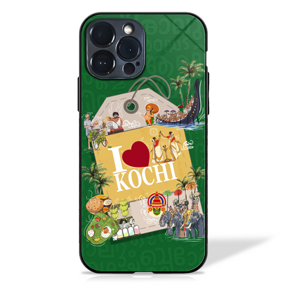 City illustration Glass Case (9 Cities)