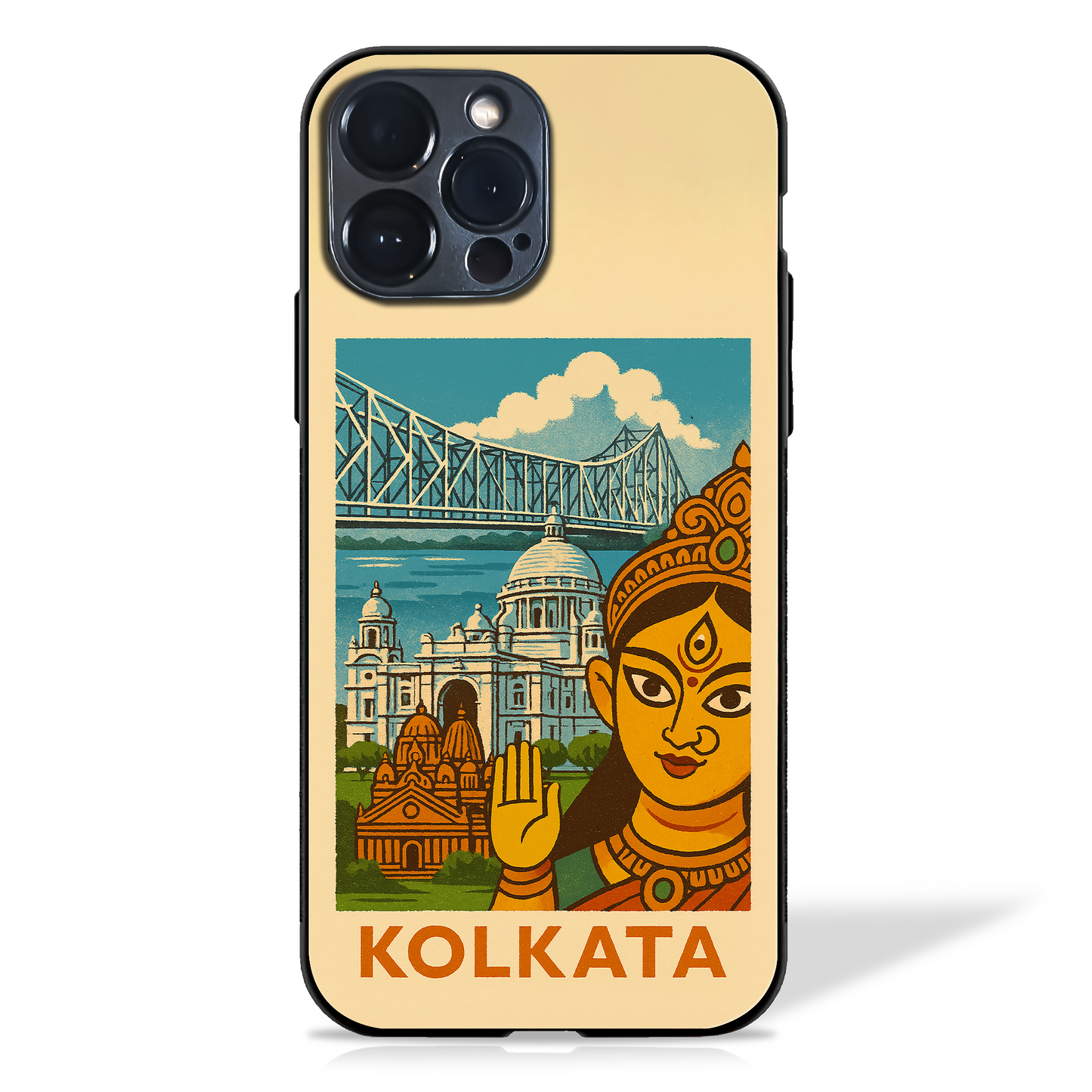 Iconic Cityscapes illustration Glass Case (18 cities)