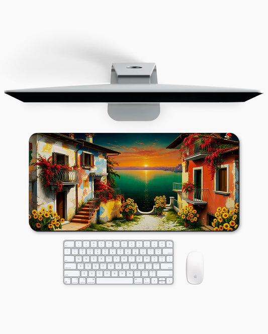 Lakeside Bloom Desk Mat