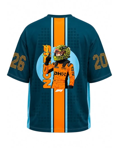 Papaya Racing Streetwear Drop Oversized Jersey