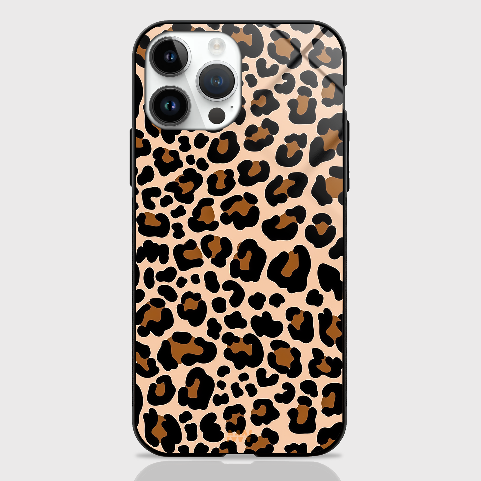 Leopard Wild Dots Premium Glass Case -  - MW Stuffs - 