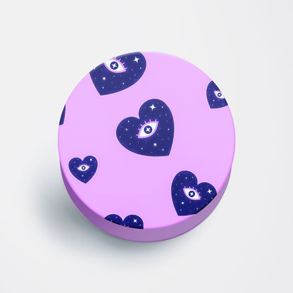Lilac Nazar Flat Pop Holder