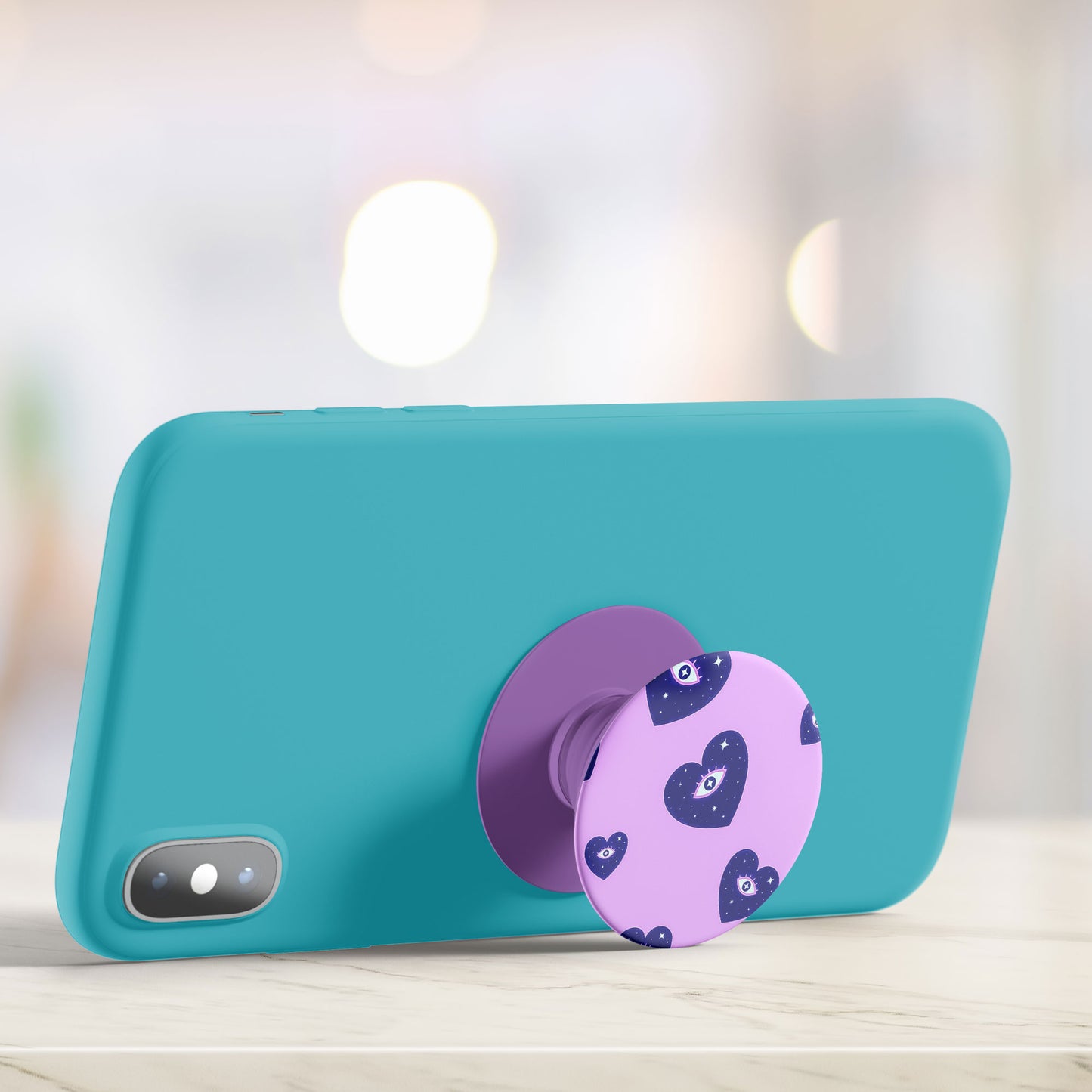Lilac Nazar Flat Pop Holder
