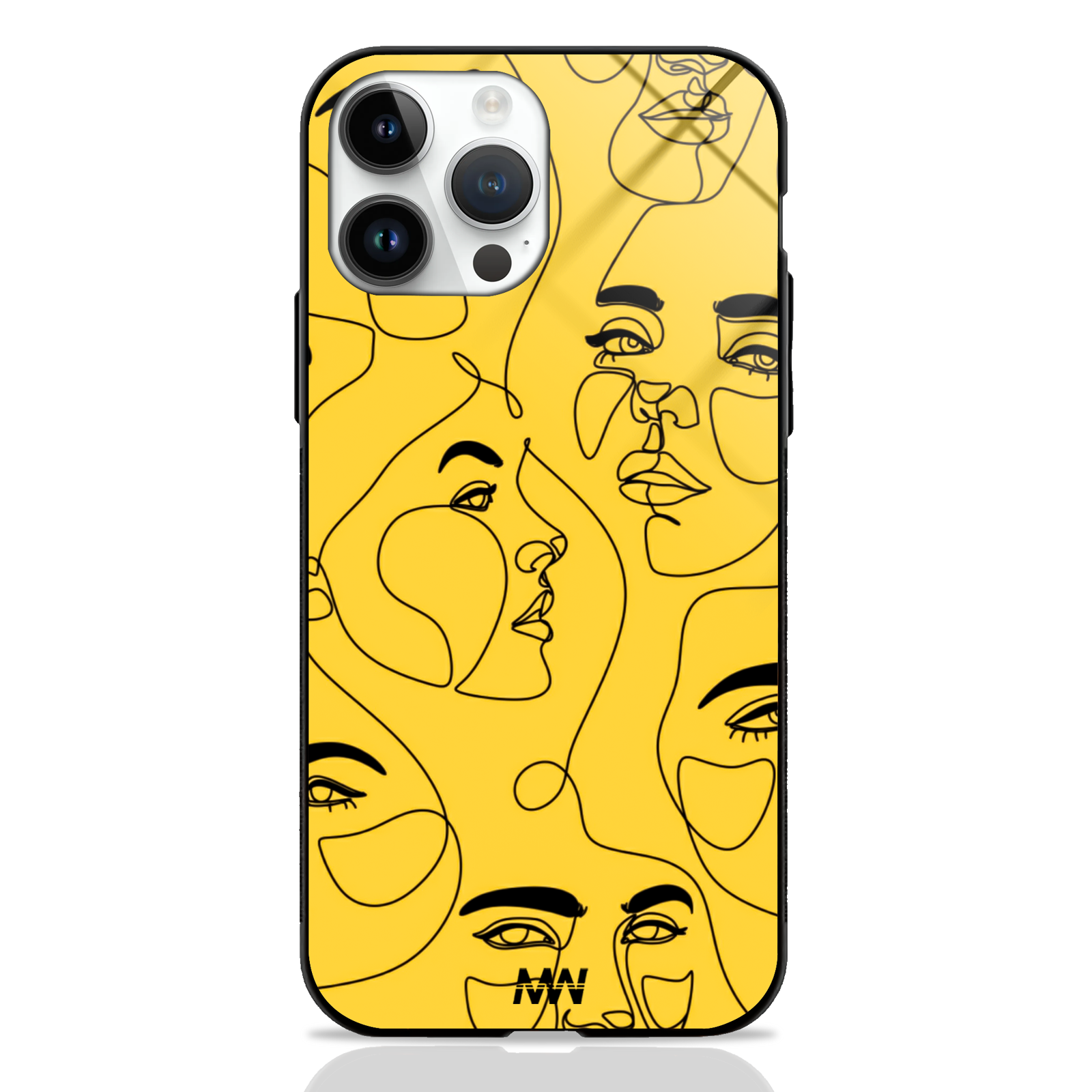 Lines Facescape Premium Glass Case -  - MW Stuffs - 