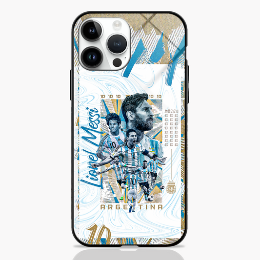 Lionel Messi The GOAT Glass Case -  - MW Stuffs - 
