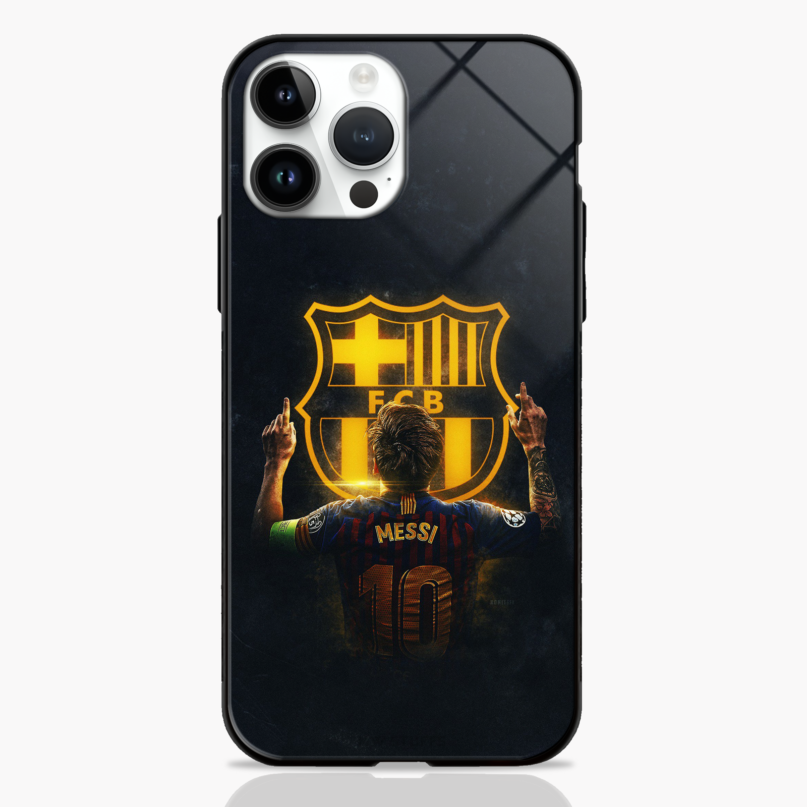 Lionel Messi The GOAT Glass Case -  - MW Stuffs - 