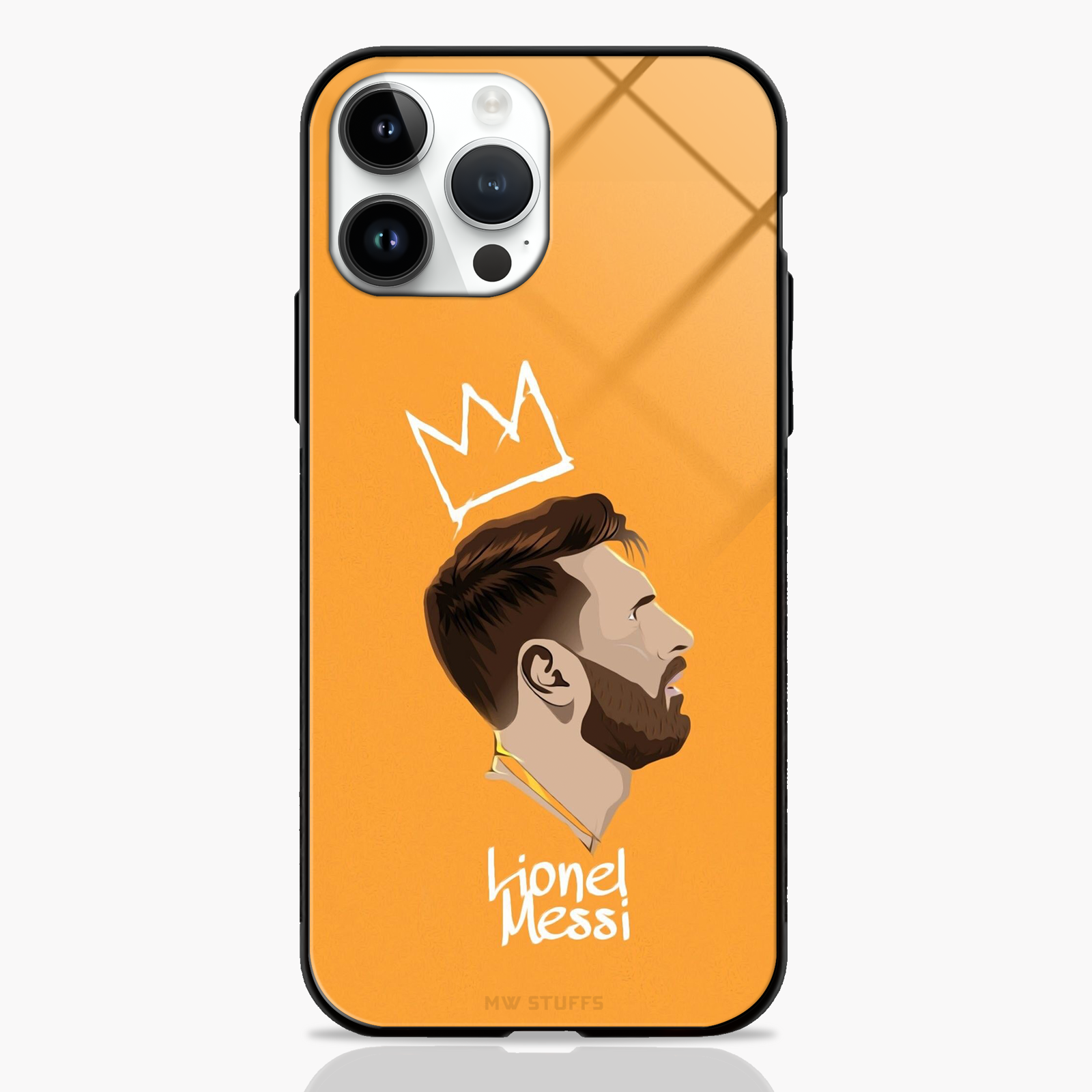 Lionel Messi The GOAT Glass Case -  - MW Stuffs - 