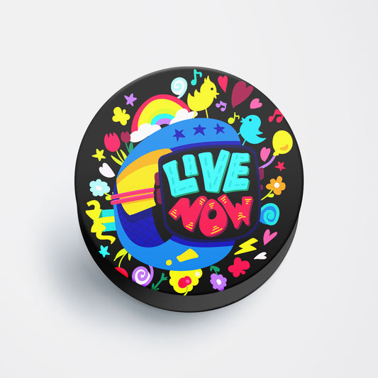 Live Now Flat Pop Holder