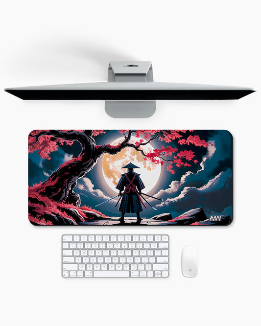 Lone Samurai’s Vigil Deskmat