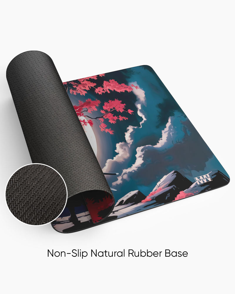 Lone Samurai’s Vigil Deskmat
