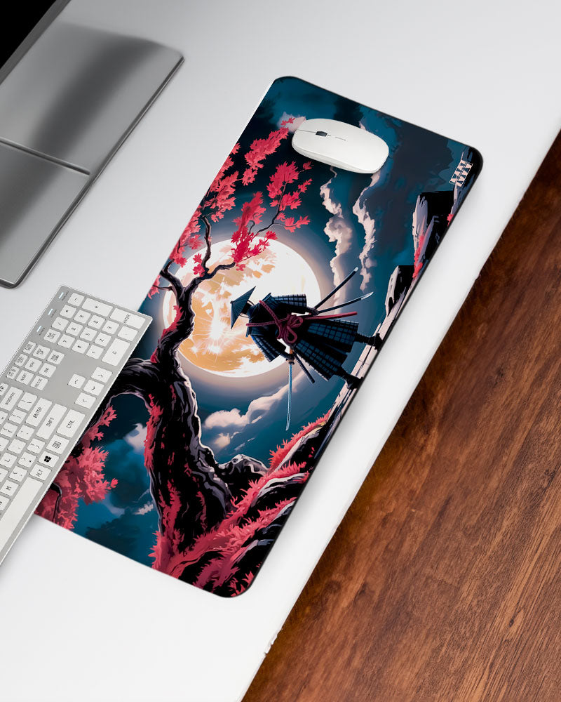 Lone Samurai’s Vigil Deskmat