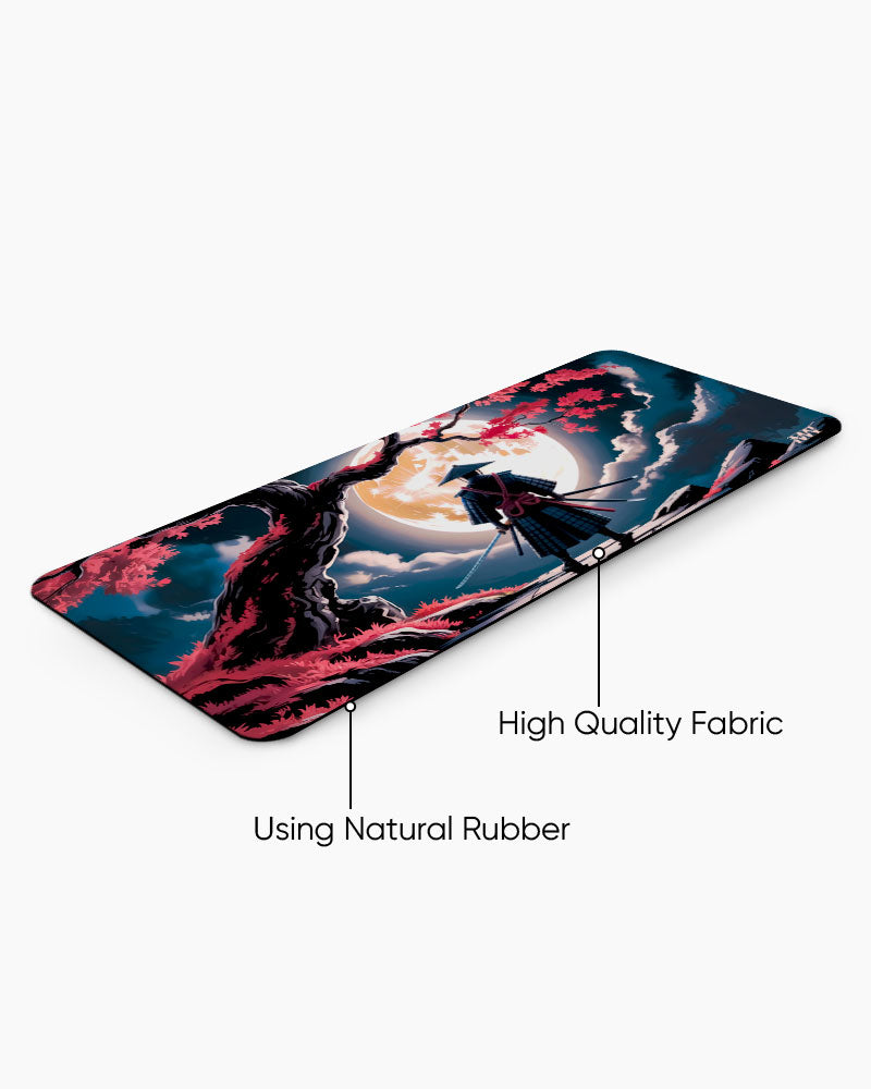 Lone Samurai’s Vigil Deskmat