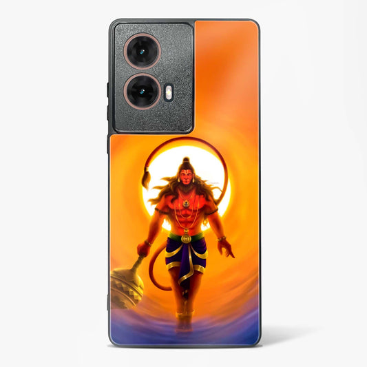 Lord Hanuman Glass Phone Case-Moto G85 5G