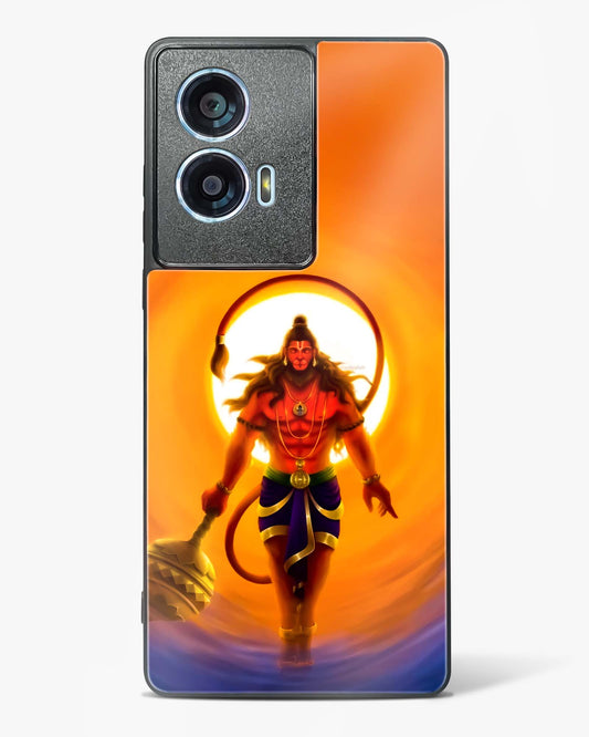Lord Hanuman Glass Phone Case-Motorola Edge 50 Fusion