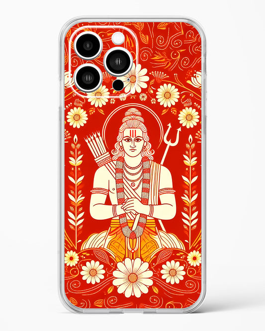 Lord Ram Illustrated Clear Silicone Case