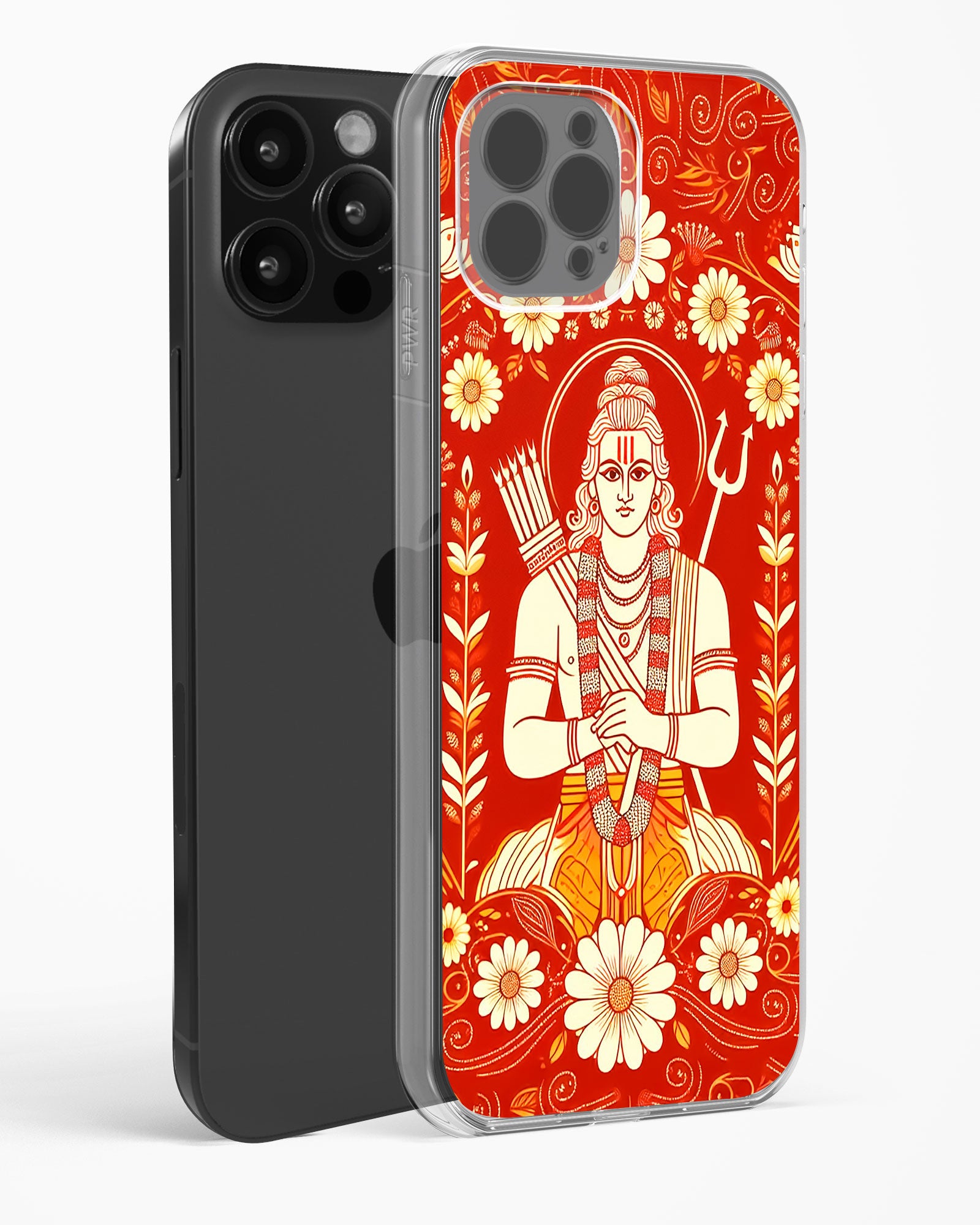 Lord Ram Illustrated Clear Silicone Case