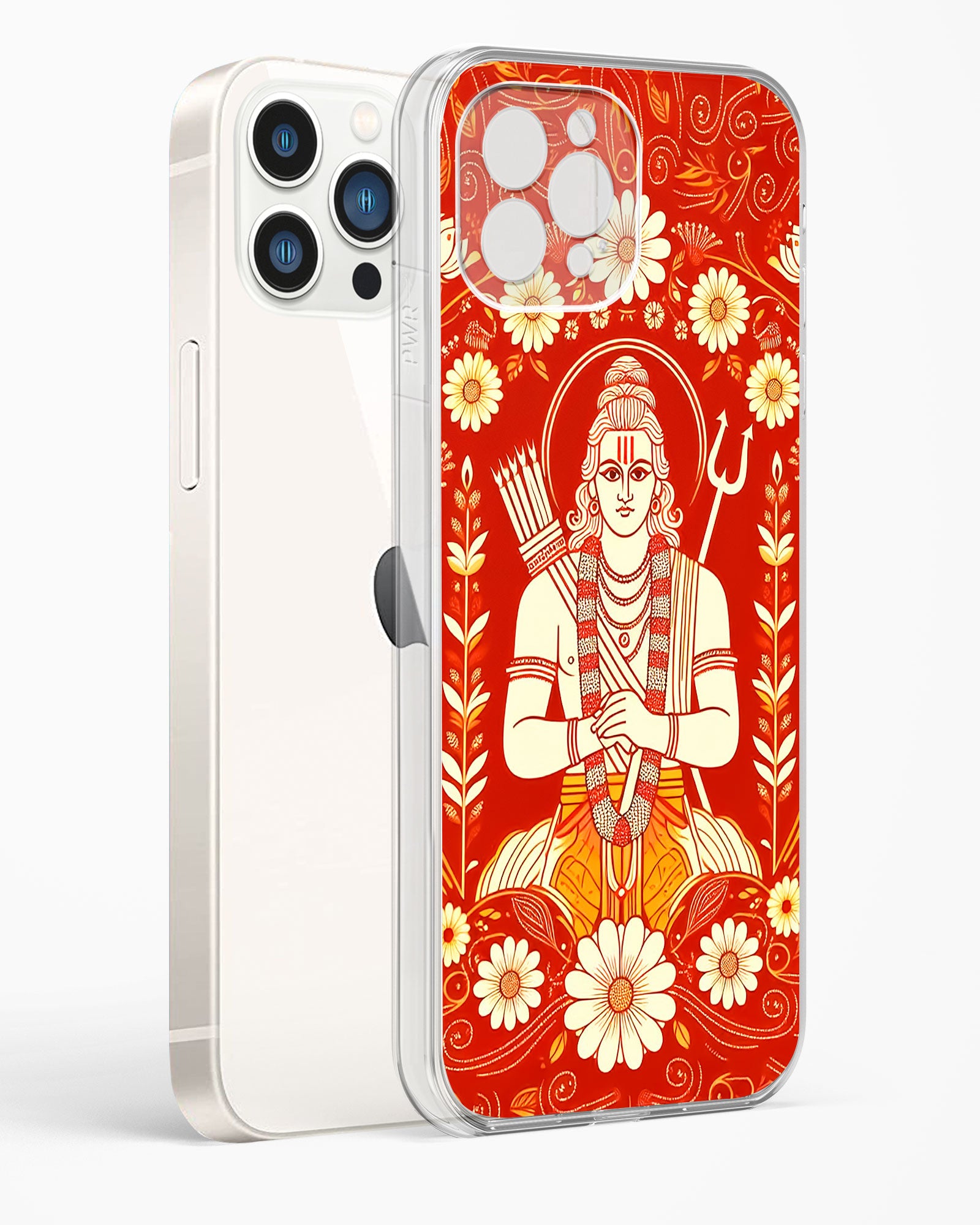 Lord Ram Illustrated Clear Silicone Case