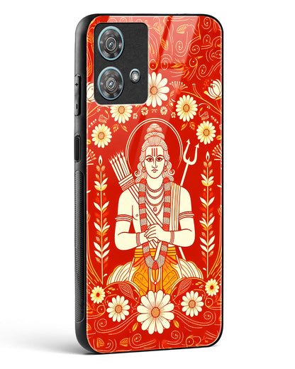 Lord Ram Illustrated Glass Phone Case-Motorola Edge 40 Neo
