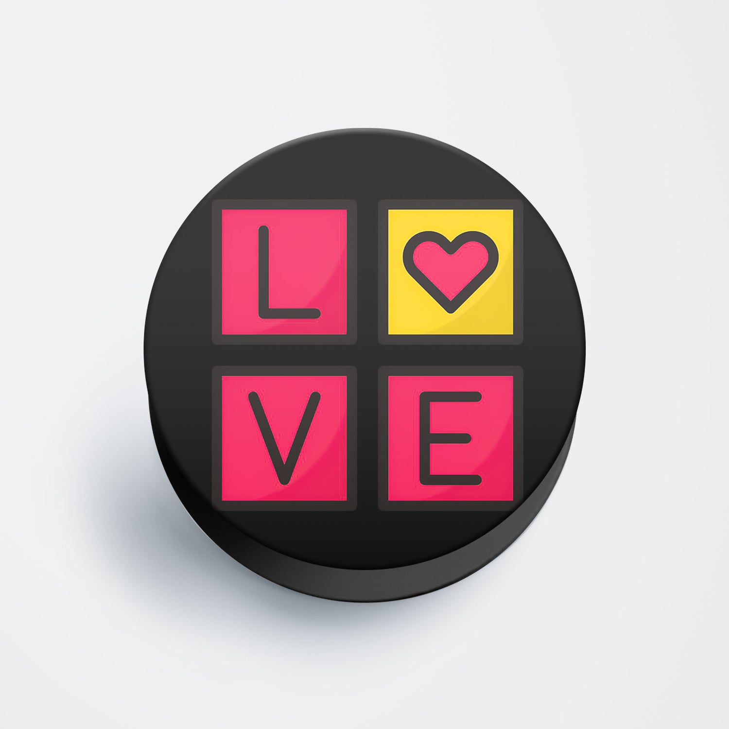 Love Game Flat Pop Holder phone case