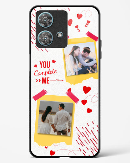 Lovers Custom Photos Glass Phone Case-Motorola Edge 40 Neo