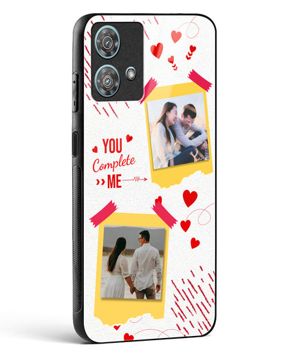 Lovers Custom Photos Glass Phone Case-Motorola Edge 40 Neo
