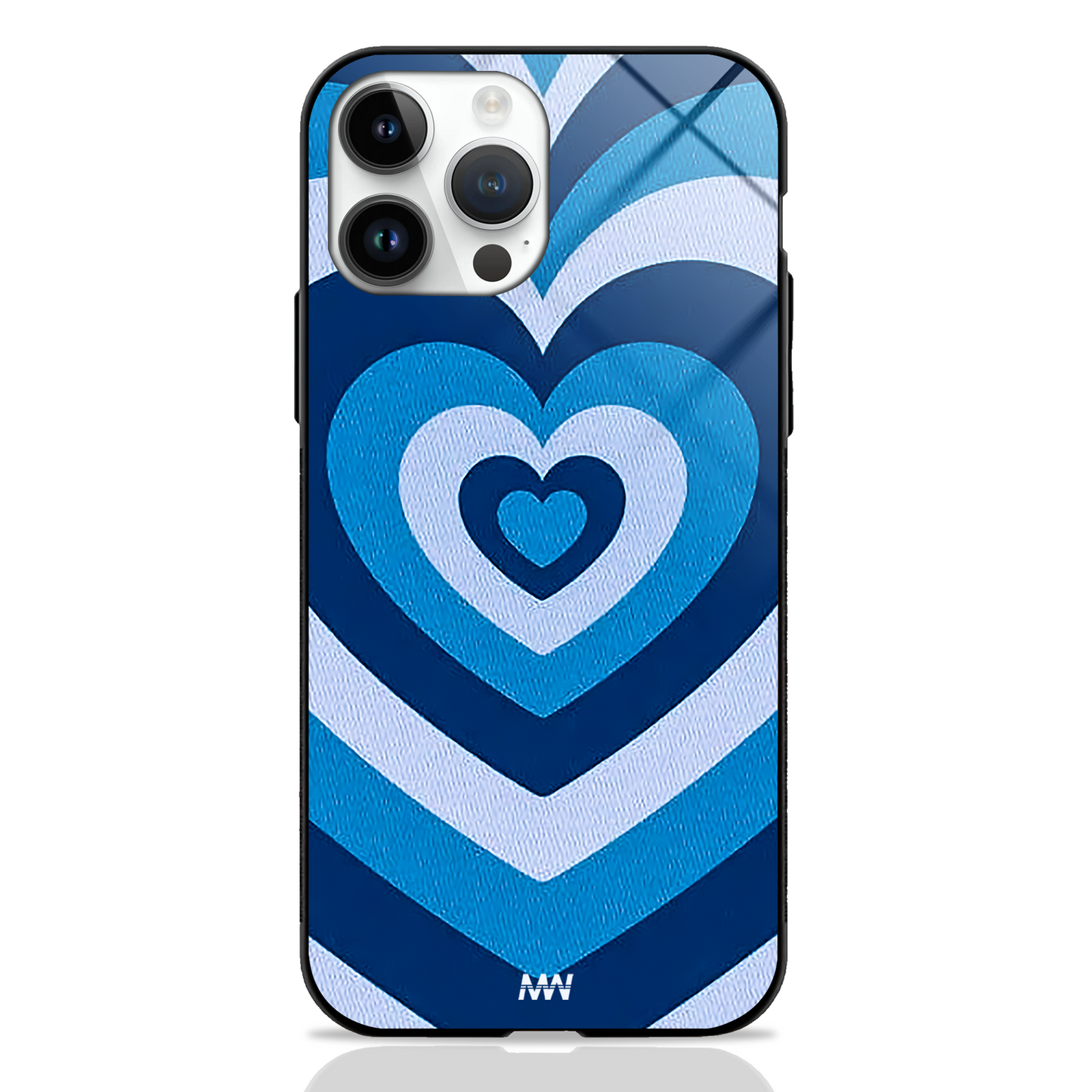Lovestruck Spiral Colorful GLASS CASE -  - MW Stuffs - 