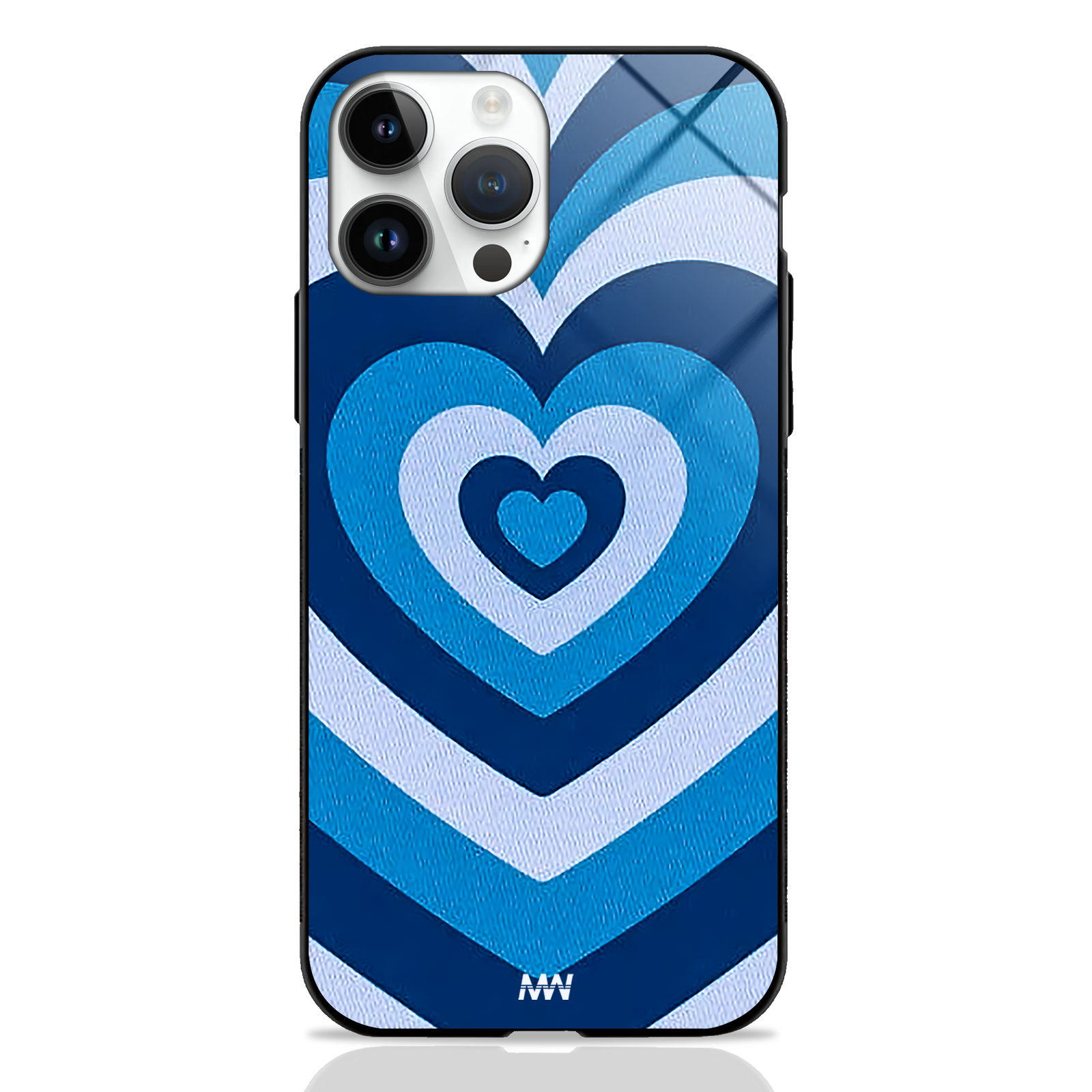 Lovestruck Spiral Colorful GLASS CASE -  - MW Stuffs - 